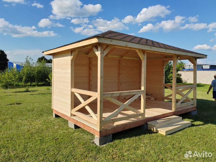Беседка для дачи