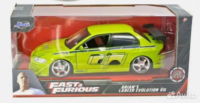 Машинка Jada 1:24 Mitsubishi Lancer Evolution 7