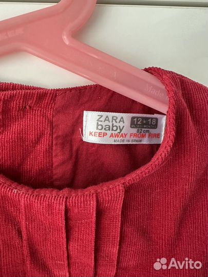 Брендовые вещи для девочки 74-80 Zara Next