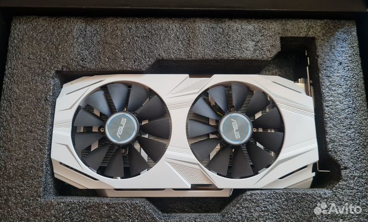 Видеокарта Asus GeForce GTX 1070 dual 8 Gb