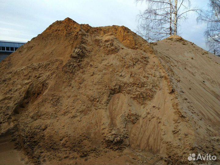 Песок карьерный доставка