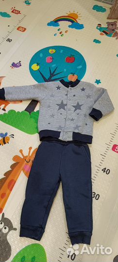Детская одежда пакетом на мальчика 80 86