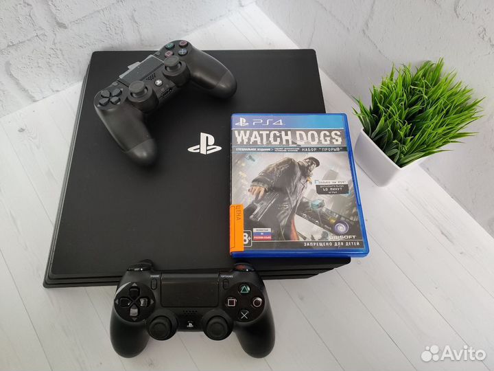 PS4 pro 2геймпада игры