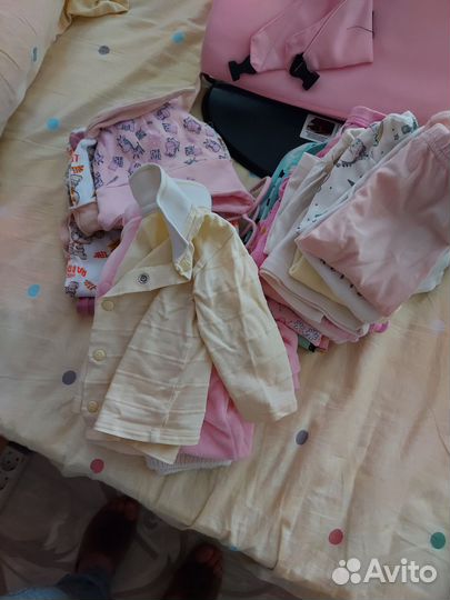 Пакет вещей 19 шт на новорожденного 50-58