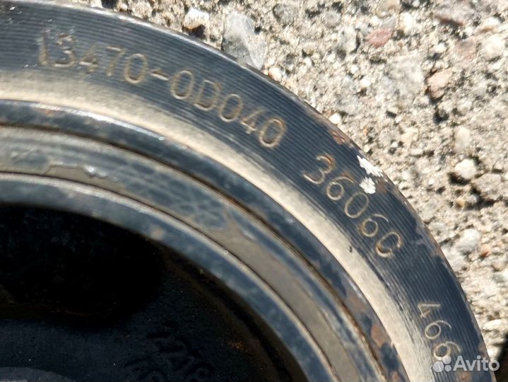 Шкив коленвала Toyota 1ZZ 3ZZ 4ZZ