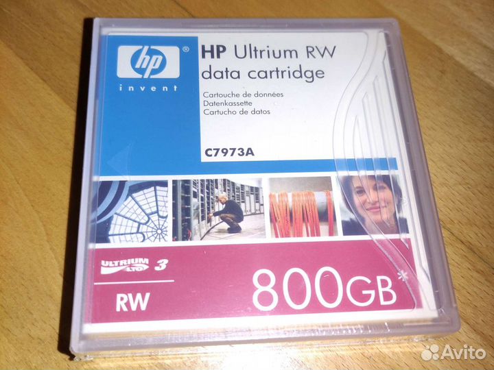 HP Ultrium LTO-3 (до 800Гб) ленточный накопитель