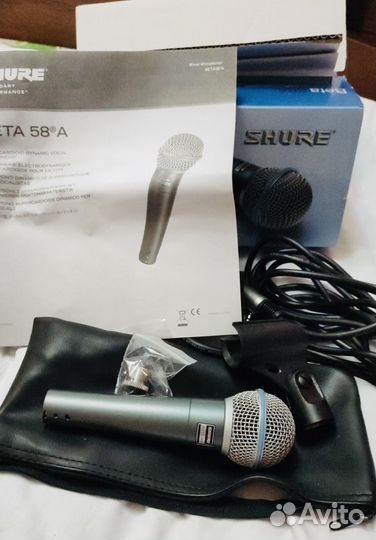 Микрофон вокальный Shure Beta 58A