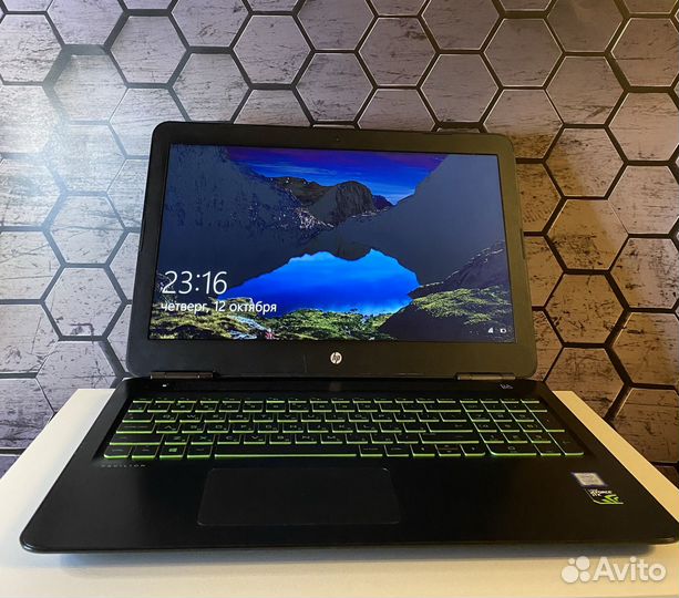 Игровой HP 16GB, GTX 1050, i5-8300H