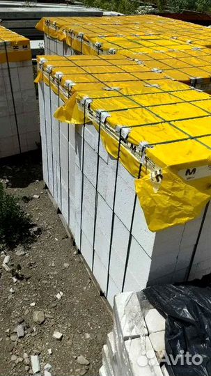 Газоблок. Газобетонные блоки 75х200х600