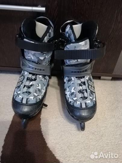 Коньки детские раздвижные 30 33