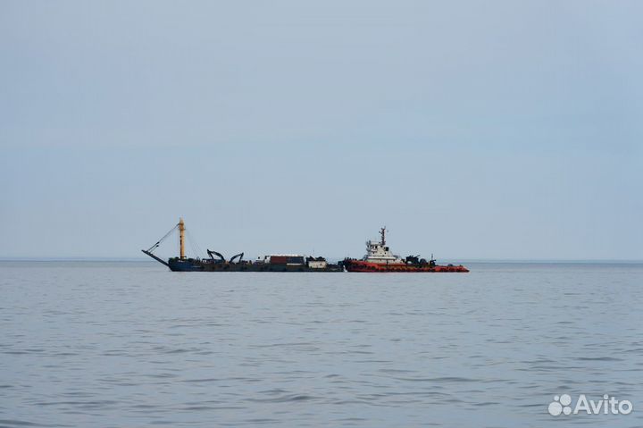 Морская баржа 2000 тонн в аренду/продажа