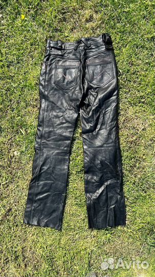 Мотоштаны кожаные