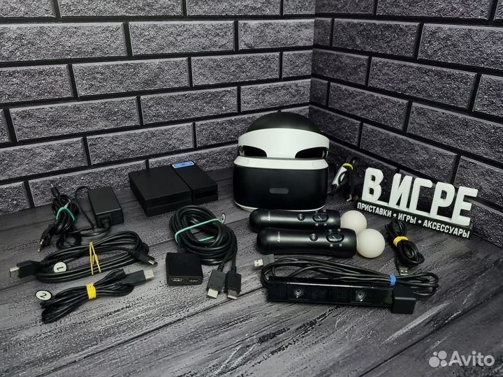 Sony Playstation VR + PS Moves + camera