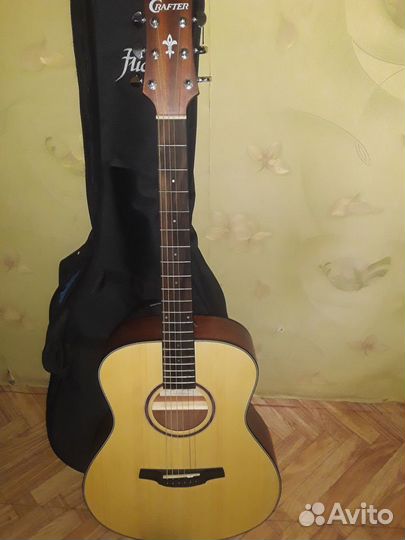 Акустическая гитара crafter hd-100/op.n новая