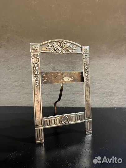 Старинная фоторамка - 19 век, клеймо Варшава