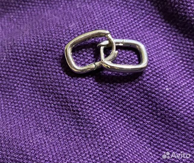 Сережки винтажные