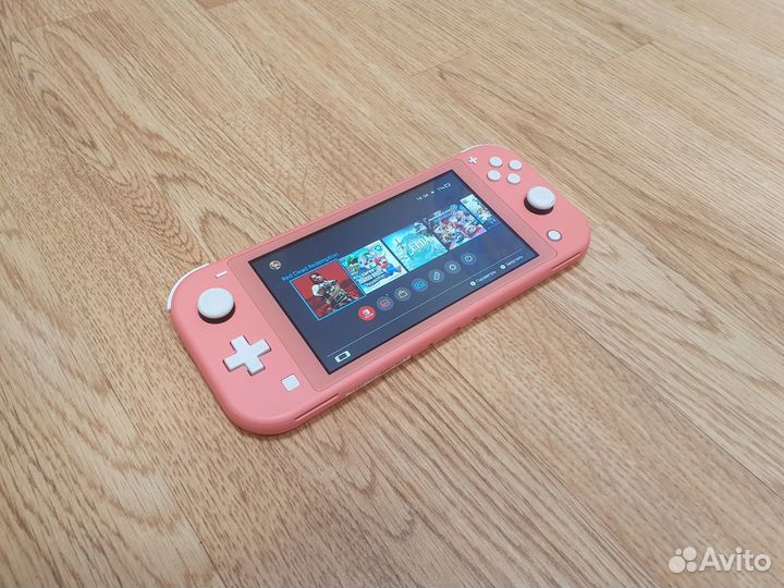 Прошитая Nintendo Switch lite (чип PicoFly)