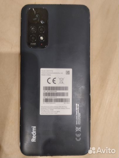 Xiaomi Redmi Note 11, 6/128 ГБ