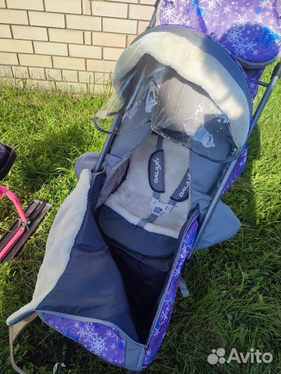 Санки коляска ника
