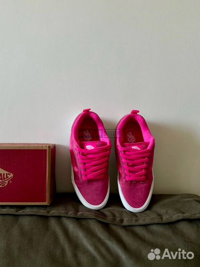 Женские кеды Vans Knu Skool pink