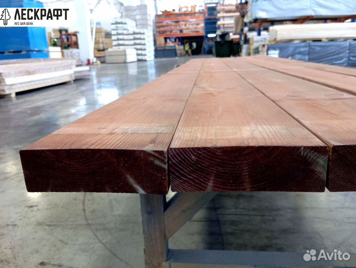 Доска строганая 20*120*4000 мм импрегнированная