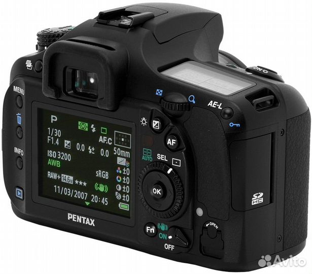 Pentax K-20d(18-55мм) Сумка.16гб.Ремень.Зарядное