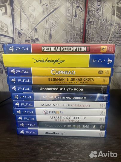 Sony playstation 4 slim 1tb с играми