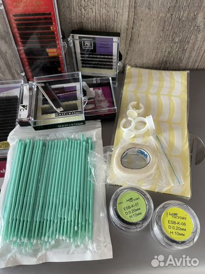 Материалы для наращивания ресниц