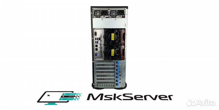 Сервер Supermicro 7048R 745TQ 2x E5-2630v4 64Gb