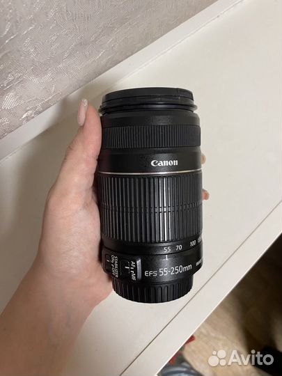 Объектив Canon ef s 55 250mm