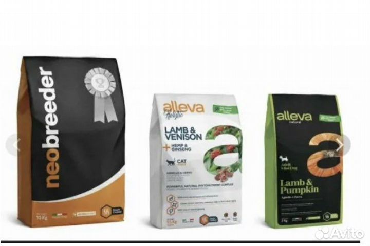 Корм сухой Аллева Необридер Холистик