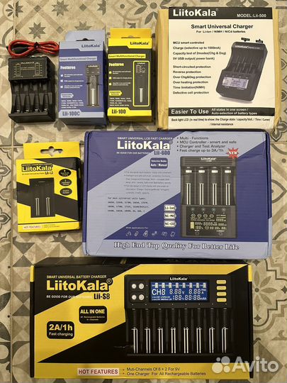 Зарядное устройство LiitoKala Lii 600, Lii S8