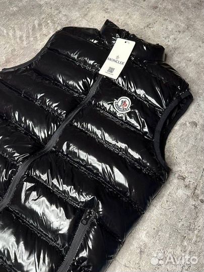 Жилетка Moncler глянцевая