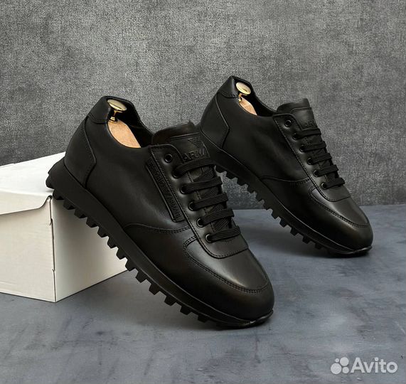 Кроссовки мужские armani exchange с (мехом)