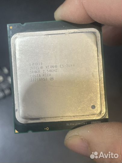 Процессор xeon e5 2640 v2