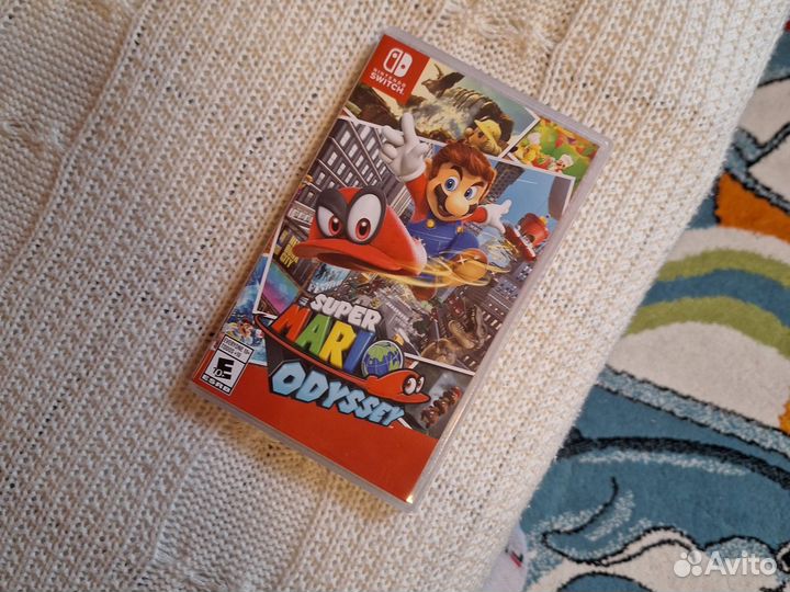 Игра на Nintendo switch super Mario odessy