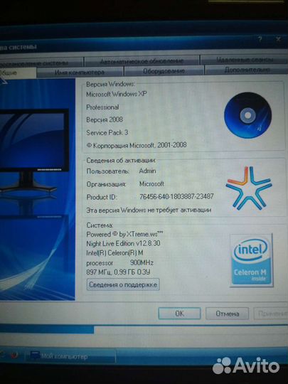 Нетбук asus eee pc 1000HD