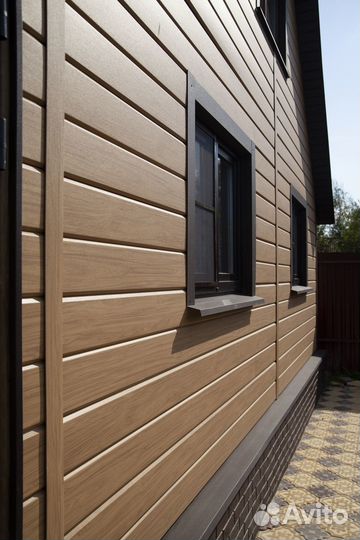 Сайдинг металлический Grand Line медовое дерево