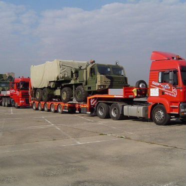 Трал. Перевозка негабарита межгород