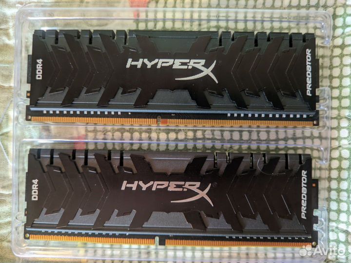 Kingston HyperX Predator DDR4 8/16 2400 мгц