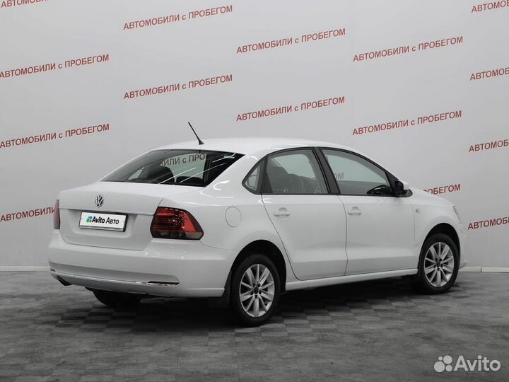 Volkswagen Polo 1.6 AT, 2017, 104 000 км