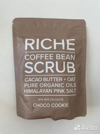 Riche кофейный скраб для тела