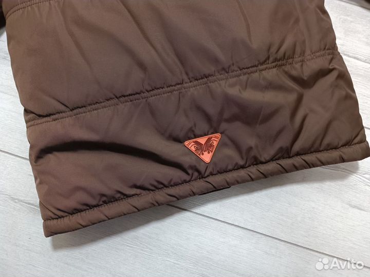 Куртка Oldos зима 128 см с натуральной опушкой
