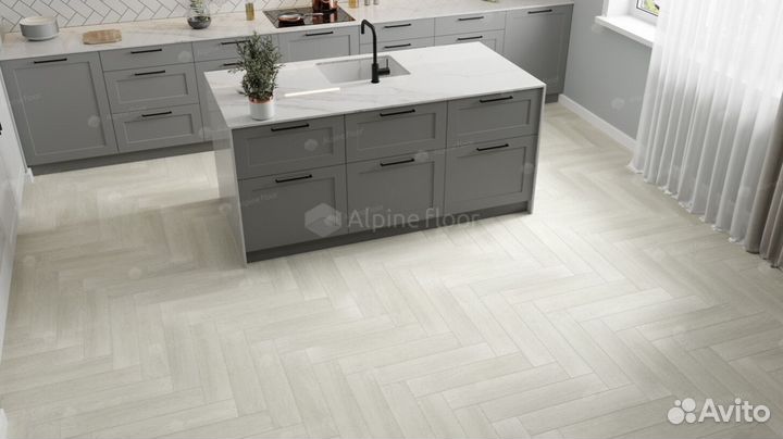 Alpine floor Light Parquet SPC ламинат зимний лес