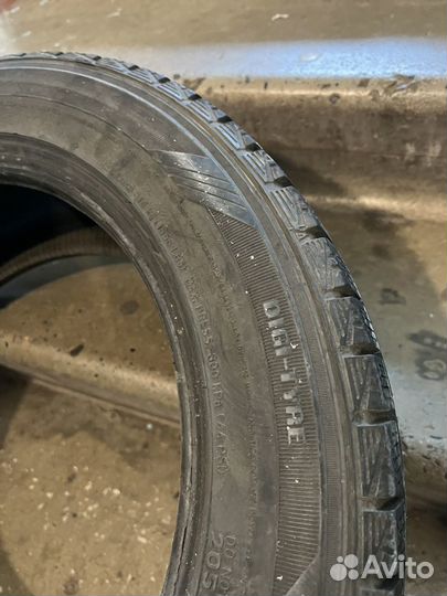 Шина липучка Dunlop DSX-2 205 55 R16