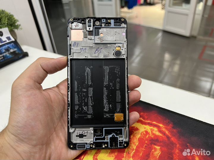 Рамка дисплея вибро Samsung A51