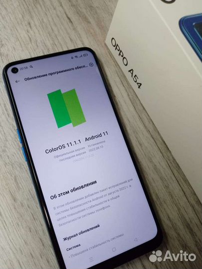 Смартфон oppo A54