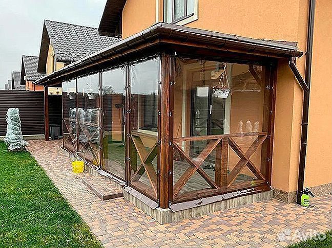 Шторы пвх для беседки