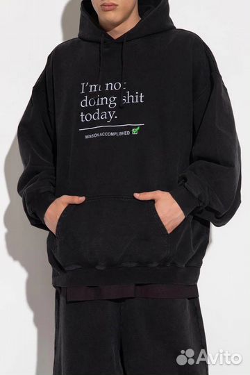 Худи оверсайз Vetements