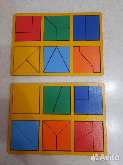 Квадраты никитина 1 уровень